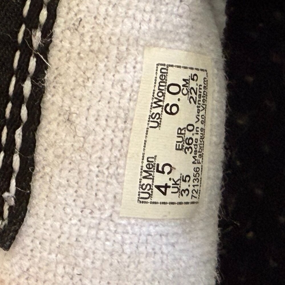 EXCELLENT Checker + Animal Print Vans Size 6 - Picture 4 of 7